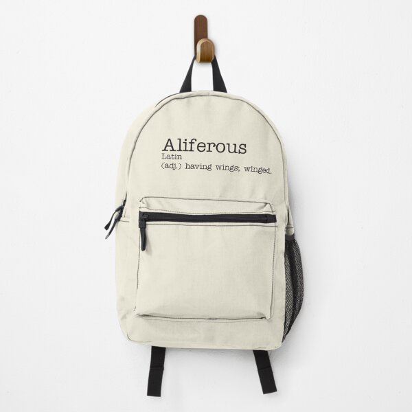 Item preview, Aliferous - Latin - Beautiful Word Definition - Typewriter designed and sold by Zooone.