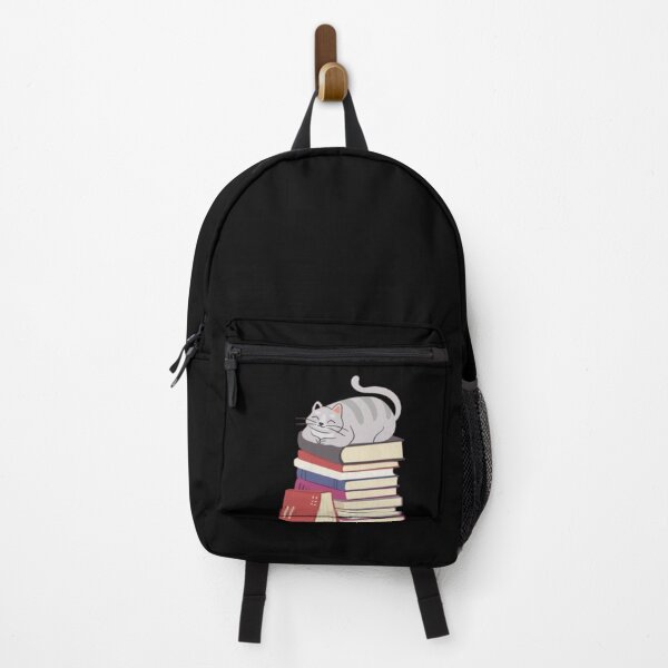Item preview, Cat Sleeping On Books - Book Nerd designed and sold by Nero9o.