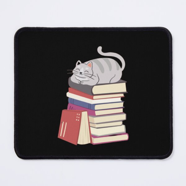 Item preview, Cat Sleeping On Books - Book Nerd designed and sold by Nero9o.