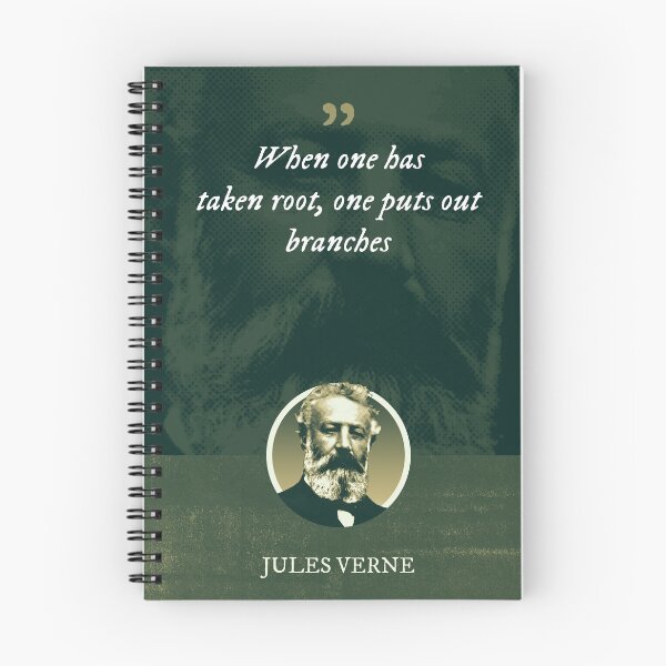 Item preview, Jules Verne - When one has taken root, one puts out branches designed and sold by Syahrasi.