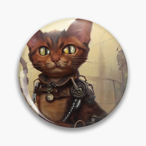 Item preview, Steampunk Cat  designed and sold by Balefirefantasy.
