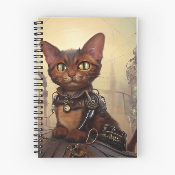 Artikelvorschau, Steampunk Cat  entworfen und verkauft von Balefirefantasy.