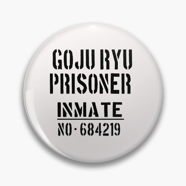 Item preview, Goju Ryu Prisoner! Funny Halloween Karate Instructor Design. Japanese Martial Art Design For A Karate Lover designed and sold by TheKarateStore.