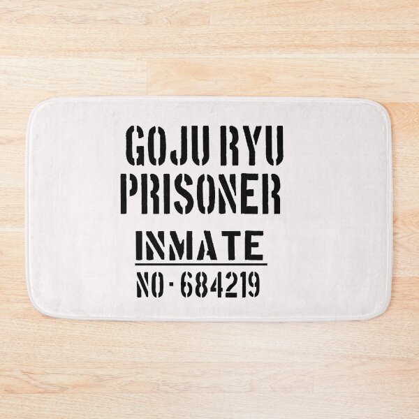 Item preview, Goju Ryu Prisoner! Funny Halloween Karate Instructor Design. Japanese Martial Art Design For A Karate Lover designed and sold by TheKarateStore.