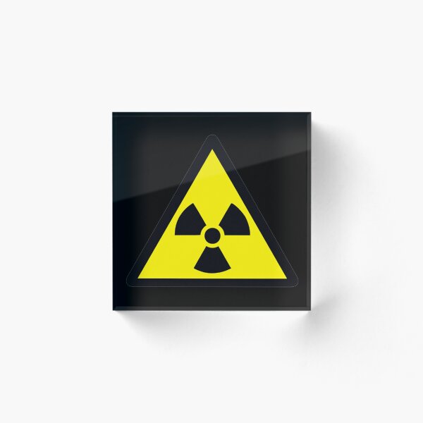 Item preview, Radioactive Substance Warning Sign designed and sold by ricemann.