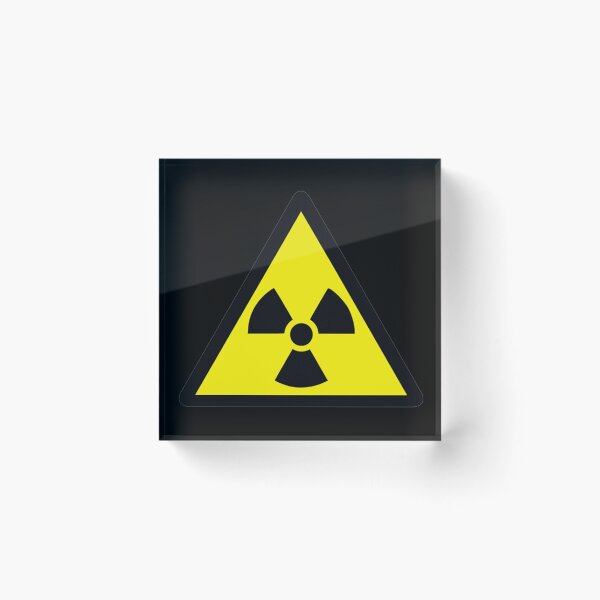 Item preview, Radioactive Substance Warning Sign designed and sold by ricemann.