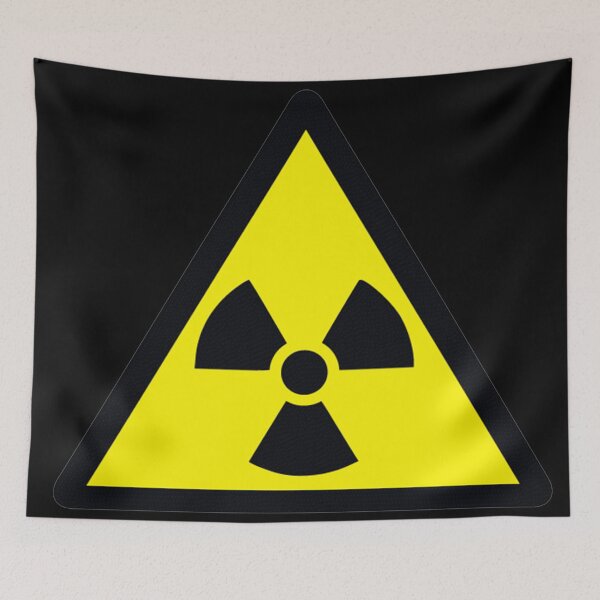 Item preview, Radioactive Substance Warning Sign designed and sold by ricemann.