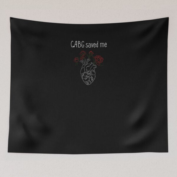 Item preview, CABG Saved Me Bypass Heart Transplant Open-Heart Surgery designed and sold by Tomsens.