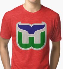 Hartford Whalers Tri-blend T-Shirt