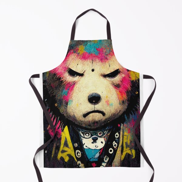Item preview, bored bear graffiti art color designed and sold by keyd-studio.