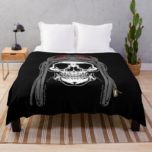Item preview, Vintage skull pilot designed and sold by Mansn.