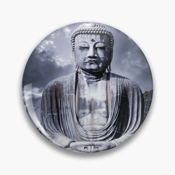 Item preview, Beautiful Buddha Kamakura JAPAN Daibutsu Art Print - Nigth Color designed and sold by XIX361ART.