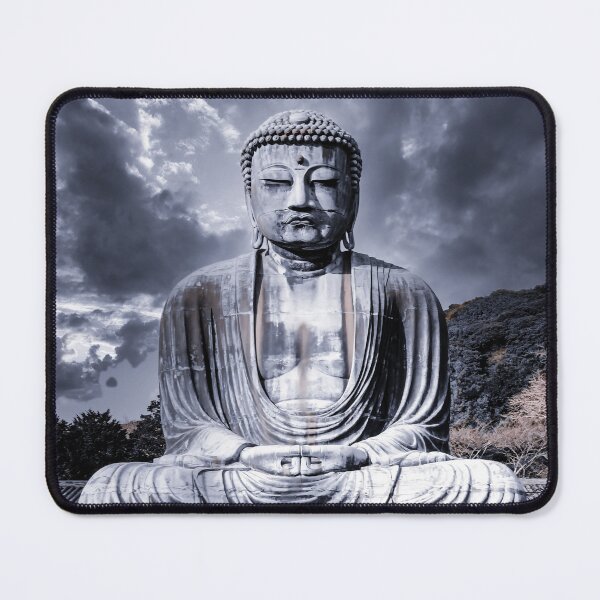 Item preview, Beautiful Buddha Kamakura JAPAN Daibutsu Art Print - Nigth Color designed and sold by XIX361ART.