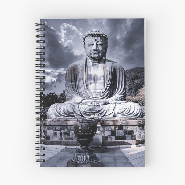 Item preview, Beautiful Buddha Kamakura JAPAN Daibutsu Art Print - Nigth Color designed and sold by XIX361ART.