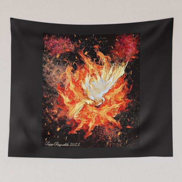 Item preview,  Holy Ghost and Fire Explosion designed and sold by Tripp Art Studio.