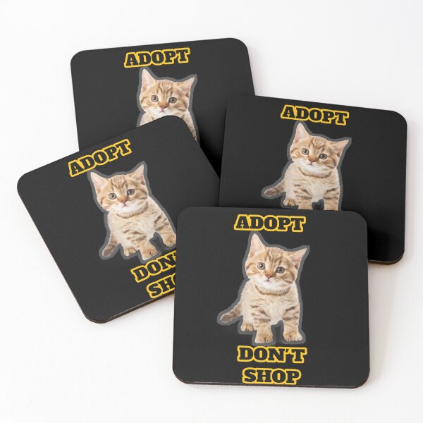 Item preview, ADOPT DON'T SHOP  designed and sold by MaRa ★★★★★.