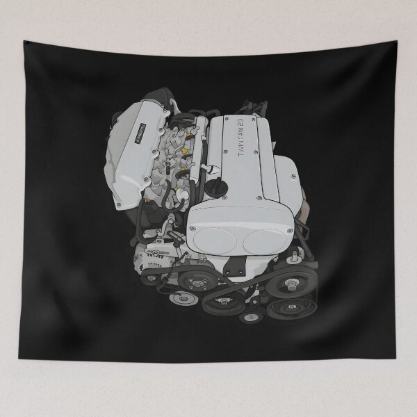 Item preview, 4AGE silvertop twincam 20v engine sticker(AE86) Classic  designed and sold by xhenisxunlinw.