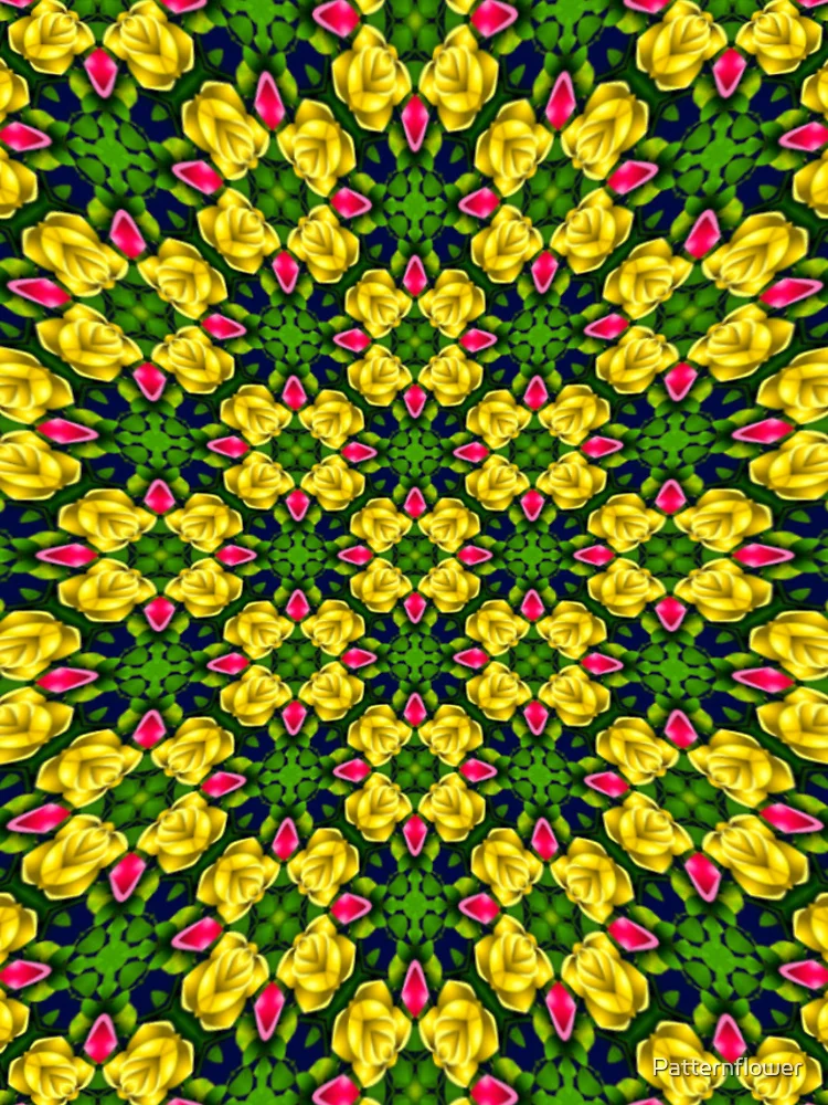 Thumbnail 4 of 4, Samsung Galaxy Phone Case, Red Yellow Roses Pattern designed and sold by Patternflower.