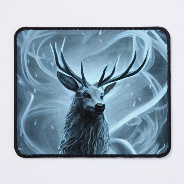 Item preview, Winter deer in the forest designed and sold by MAV-Arts.