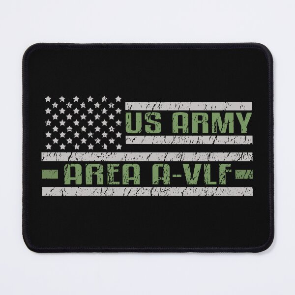 Artikelvorschau, Bereich A-VLF US Army Military Installation #2590 entworfen und verkauft von Rare-Militia.