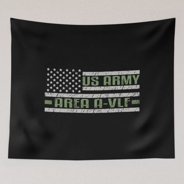 Item preview, Area A-VLF US Army Military Installation #2590 designed and sold by Rare-Militia.