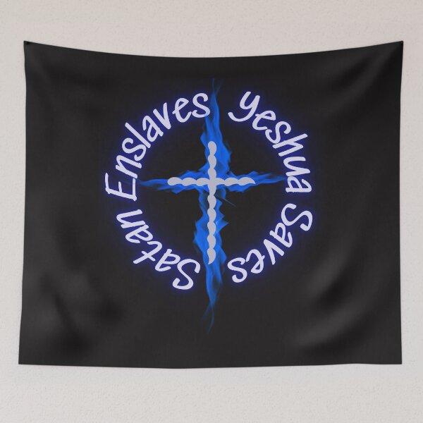 Item preview, Satan Enslaves Yeshua Saves designed and sold by Tripp Art Studio.