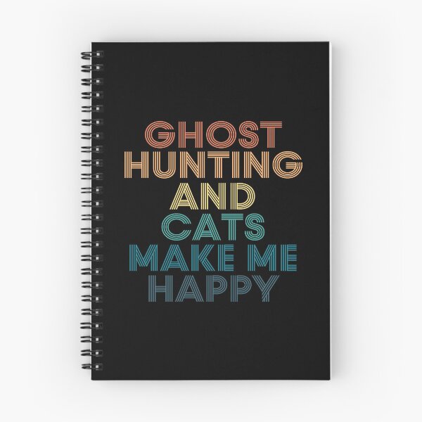 Item preview, Ghost hunting And Cats Make Me Happy designed and sold by kindxinn.