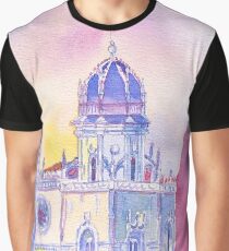 Mosteiro dos Jerónimos. Jerónimos monastery watercolor Graphic T-Shirt