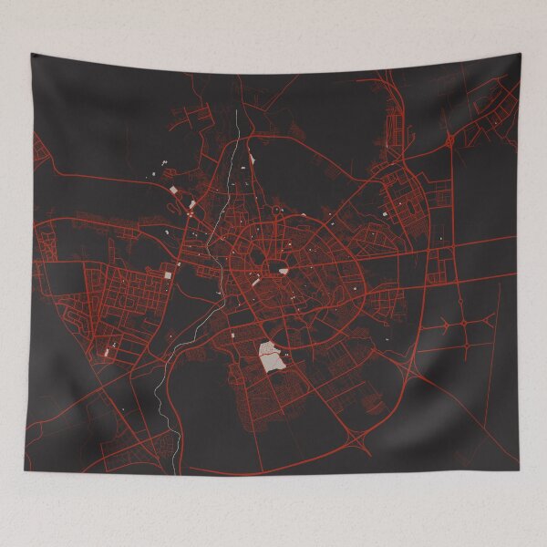 Item preview, Medina City Map of Saudi Arabia - Vector designed and sold by deMAP.