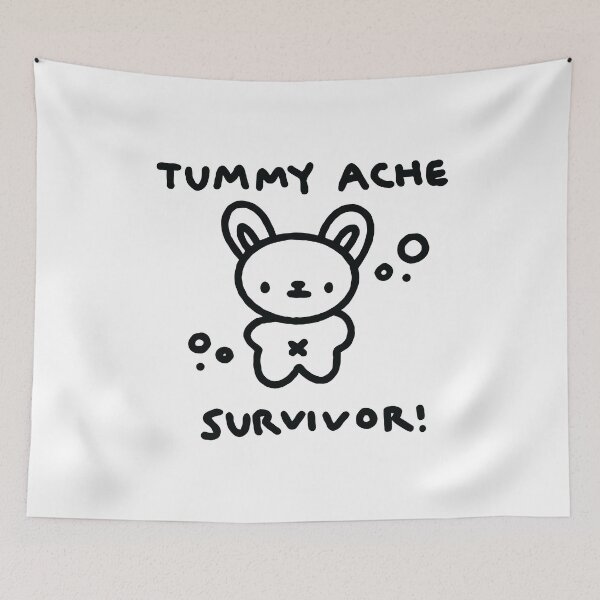 Item preview, Cute Bear Tummy Ache Survivor designed and sold by Big Twelve.