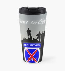 10th Mountain Division Travel Mug