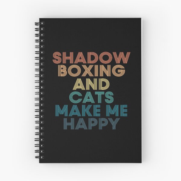 Item preview, Shadow boxing And Cats Make Me Happy designed and sold by kindxinn.