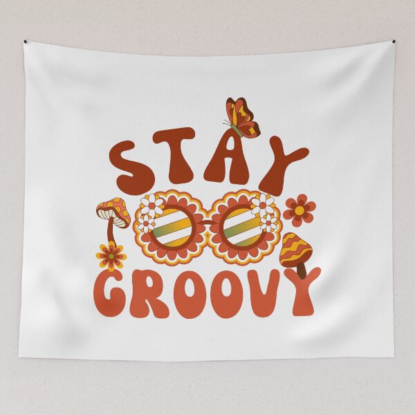 Item preview, Stay Groovy - Psychedelic 70s theme designed and sold by yoshra.