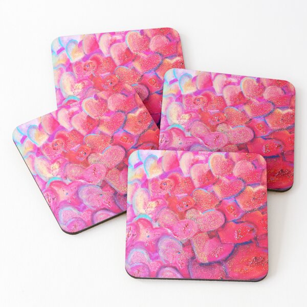 Item preview, hearts designed and sold by Begoll Art.