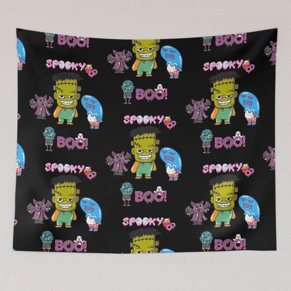 Item preview, Copy of Copy of spooky boo halloween party girl and boy designed and sold by mirdayn.