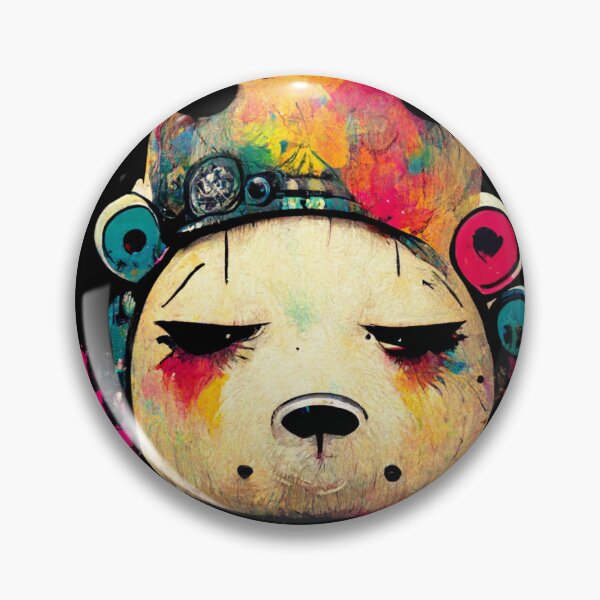 Item preview, bear graffiti art designed and sold by keyd-studio.