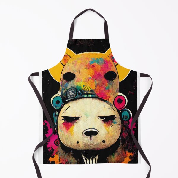 Item preview, bear graffiti art designed and sold by keyd-studio.