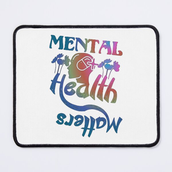Item preview, Mental health matters, colorful original slogan,, designed and sold by Chakilogy.