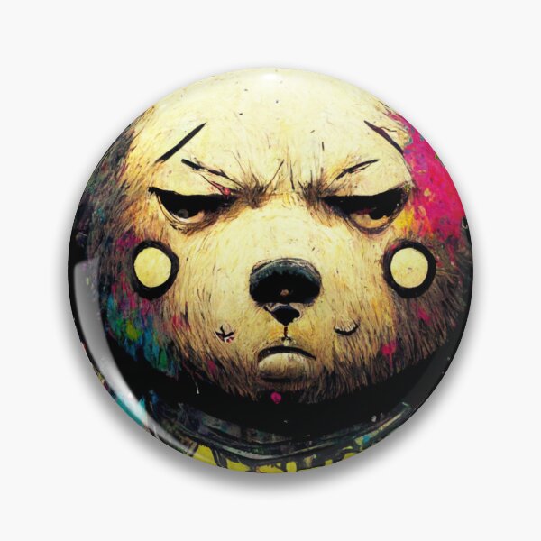 Item preview, bear graffiti art designed and sold by keyd-studio.