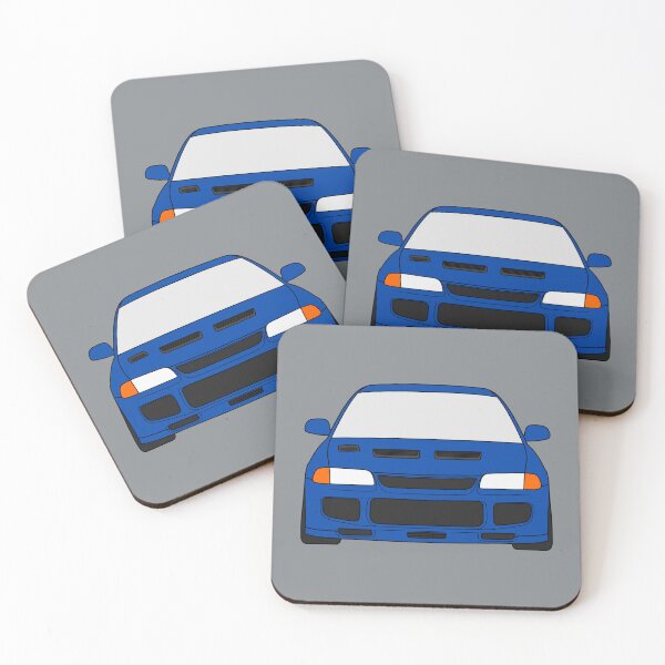 Item preview, Mitsubishi Lancer EVO III EVO 3 blue color designed and sold by EdimDesign.