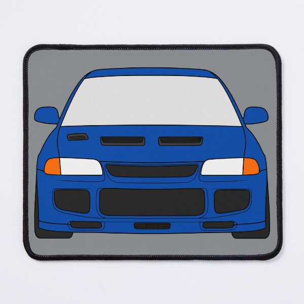 Item preview, Mitsubishi Lancer EVO III EVO 3 blue color designed and sold by EdimDesign.