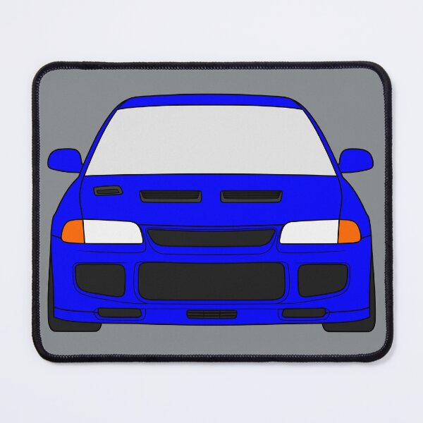 Item preview, Mitsubishi Lancer EVO III EVO 3 blue color designed and sold by EdimDesign.