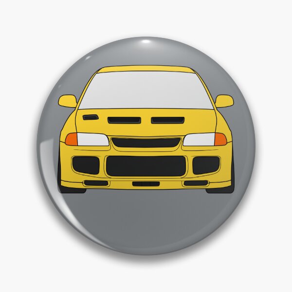 Item preview, Mitsubishi Lancer EVO III EVO 3 dandelion yellow color designed and sold by EdimDesign.