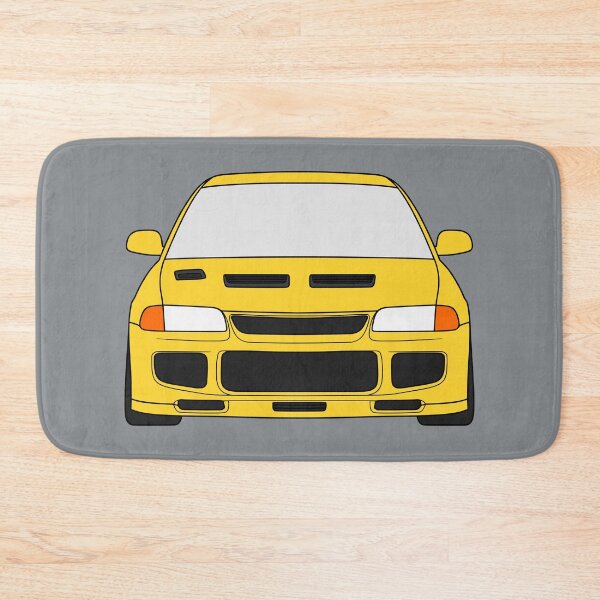 Item preview, Mitsubishi Lancer EVO III EVO 3 dandelion yellow color designed and sold by EdimDesign.