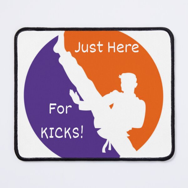 Item preview, Just Here For KICKS! designed and sold by Teepocalypse.