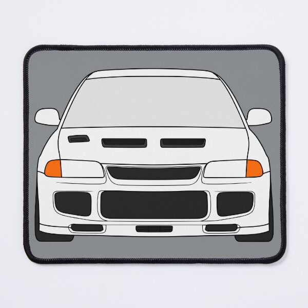 Item preview, Mitsubishi Lancer EVO III EVO 3 white color designed and sold by EdimDesign.