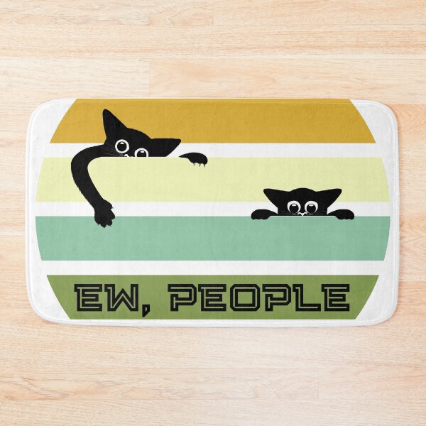 Item preview, Ew people Cats Peeking designed and sold by RockBeeDesigns.