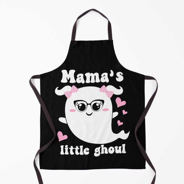 Item preview, Mama's Little Ghoul Cute and Funny Halloween Ghost for Kids - Black designed and sold by PearlMoonGrapes.