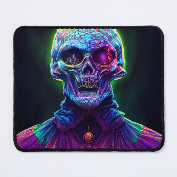 Item preview, Psychedelic psychopathic radiation zombie designed and sold by AmazinfArt.