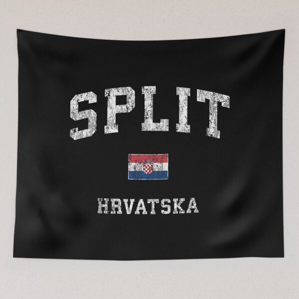 Item preview, Split Croacia Hrvatska Diseño deportivo atlético vintage designed and sold by hardrhubarb1587.
